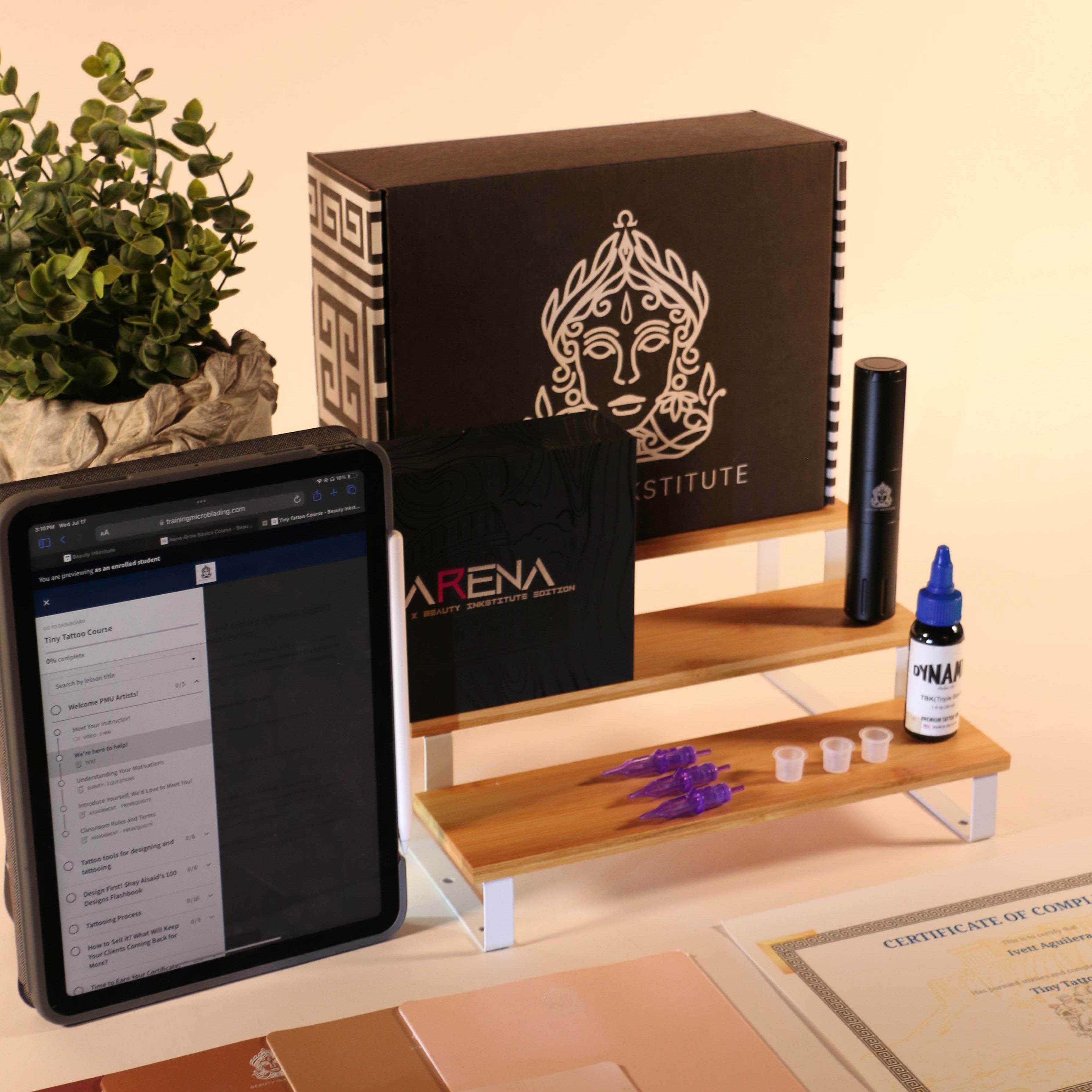 Fine Line Tattoo Course and Kit Bundle